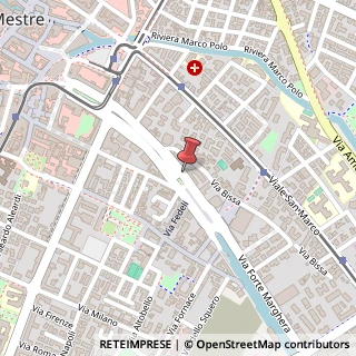 Mappa Via Forte Marghera, 30, 30173 Venezia, Venezia (Veneto)