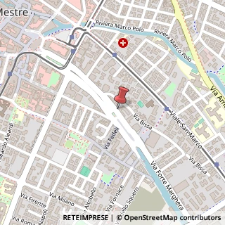 Mappa Via Forte Marghera, 87, 30173 Venezia, Venezia (Veneto)