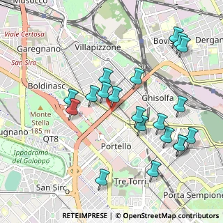 Mappa V.le Certosa V.le Serra, 20149 Milano MI, Italia (1.049)