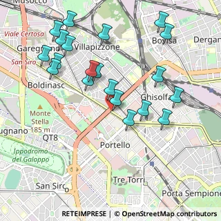 Mappa V.le Certosa V.le Serra, 20149 Milano MI, Italia (1.085)