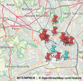 Mappa V.le Certosa V.le Serra, 20149 Milano MI, Italia (3.28538)