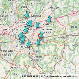 Mappa Via XXV Aprile, 20054 Segrate MI, Italia (6.73231)