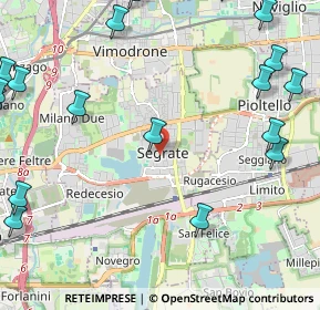 Mappa Via XXV Aprile, 20054 Segrate MI, Italia (3.31)
