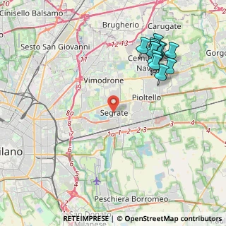 Mappa Via XXV Aprile, 20054 Segrate MI, Italia (4.696)