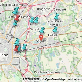 Mappa Via XXV Aprile, 20054 Segrate MI, Italia (5.13143)