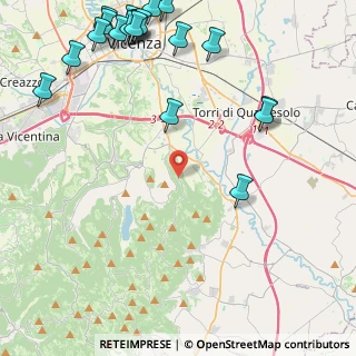 Mappa Via San Rocco, 36100 Vicenza VI, Italia (6.2865)