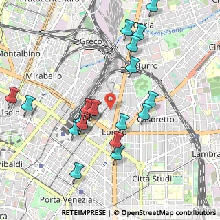 Mappa Via Privata Pomezia, 20127 Milano MI, Italia (1.018)