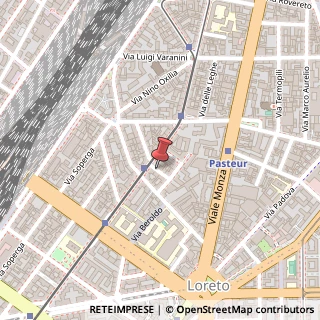 Mappa Via Privata dei Cybo, 3, 20127 Milano, Milano (Lombardia)