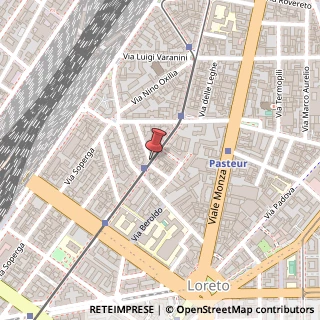 Mappa Via venini giulio e corrado 3, 20127 Milano, Milano (Lombardia)