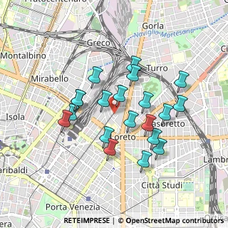 Mappa Via Corrado Venini, 20127 Milano MI, Italia (0.791)