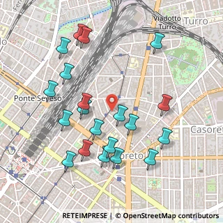 Mappa Via Giulio e Corrado Venini, 20127 Milano MI, Italia (0.5225)