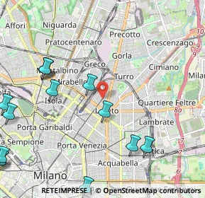 Mappa Via Giulio e Corrado Venini, 20127 Milano MI, Italia (2.985)