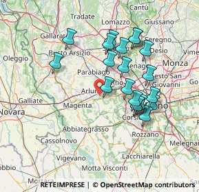 Mappa 20018 Sedriano MI, Italia (13.2305)