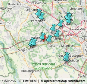 Mappa 20018 Sedriano MI, Italia (7.06625)