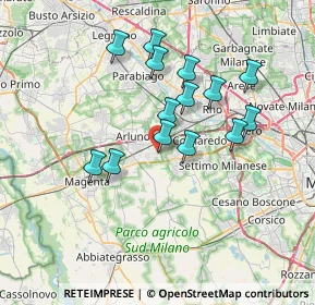 Mappa 20018 Sedriano MI, Italia (6.24)