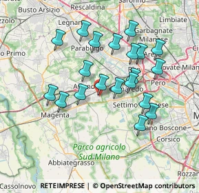 Mappa 20018 Sedriano MI, Italia (6.702)