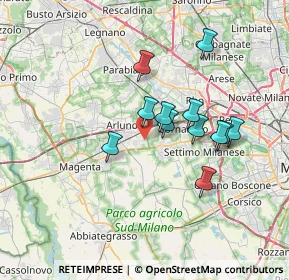 Mappa 20018 Sedriano MI, Italia (5.7925)