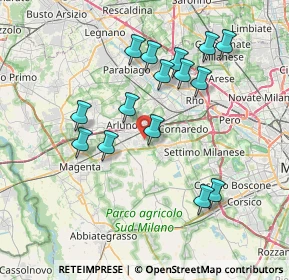 Mappa 20018 Sedriano MI, Italia (7.14)