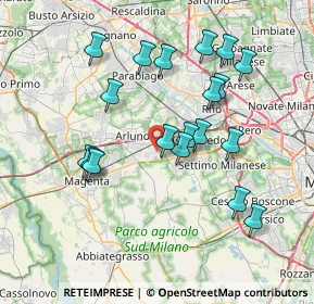 Mappa 20018 Sedriano MI, Italia (7.24526)