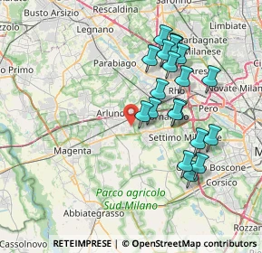 Mappa 20018 Sedriano MI, Italia (7.216)