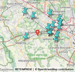 Mappa 20018 Sedriano MI, Italia (7.52143)