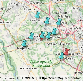 Mappa 20018 Sedriano MI, Italia (6.20273)
