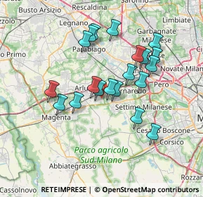 Mappa 20018 Sedriano MI, Italia (6.3075)