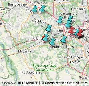 Mappa 20018 Sedriano MI, Italia (9.0775)