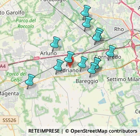 Mappa 20018 Sedriano MI, Italia (3.12)