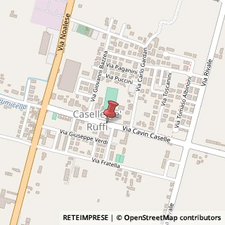 Mappa Via Cavin Caselle,  169, 30036 Santa Maria di Sala, Venezia (Veneto)