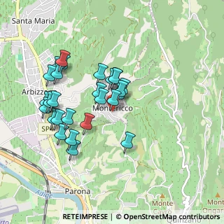 Mappa Strada Dei Monti, 37024 Montericco VR, Italia (0.84444)