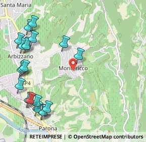 Mappa Strada Dei Monti, 37024 Montericco VR, Italia (1.371)