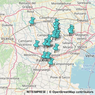 Mappa Via Frattina, 35011 Case Bocio PD, Italia (10.19889)