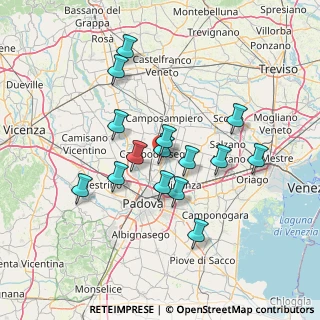 Mappa Via Frattina, 35011 Case Bocio PD, Italia (12.50533)
