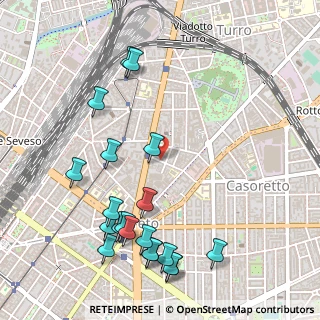 Mappa Via Guido Guinizelli, 20127 Milano MI, Italia (0.6245)