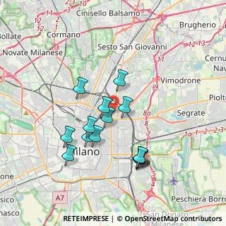 Mappa Via Guido Guinizelli, 20127 Milano MI, Italia (3.26429)