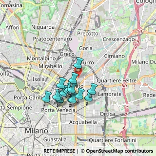 Mappa Via Guido Guinizelli, 20127 Milano MI, Italia (1.46938)