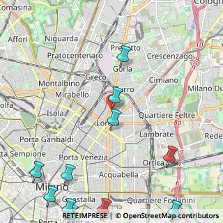 Mappa Via Guido Guinizelli, 20127 Milano MI, Italia (3.26455)