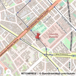 Mappa Via Giuseppe Arimondi, 8, 20155 Milano, Milano (Lombardia)