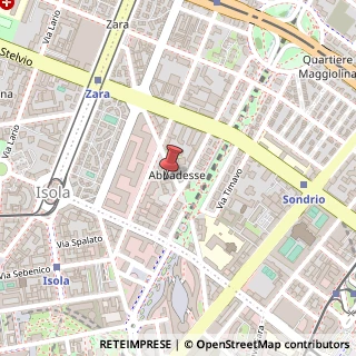Mappa Via degli Assereto, 19, 20124 Milano, Milano (Lombardia)