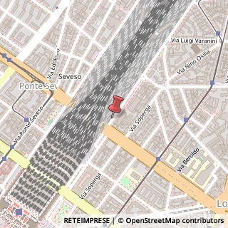 Mappa Via Ferrante Aporti, 22, 20125 Milano, Milano (Lombardia)