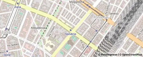 Mappa Milano