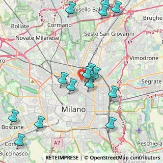 Mappa Via Emanuele Muzio, 20124 Milano MI, Italia (5.0975)