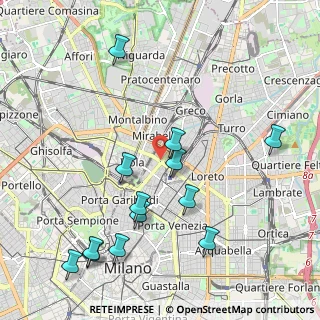 Mappa Via Emanuele Muzio, 20124 Milano MI, Italia (2.33385)