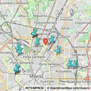 Mappa Via Emanuele Muzio, 20124 Milano MI, Italia (2.37462)