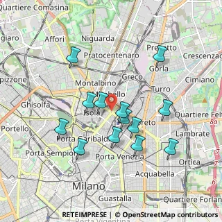 Mappa Sondrio, 20124 Milano MI, Italia (1.69154)