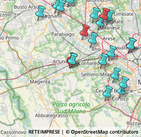 Mappa Via Turati, 20018 Sedriano MI, Italia (9.7995)