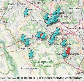 Mappa Piazza della Repubblica, 20018 Sedriano MI, Italia (6.7495)