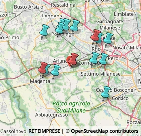 Mappa Via Turati, 20018 Sedriano MI, Italia (6.37188)