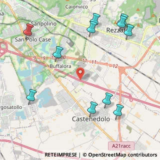 Mappa A4 Torino - Trieste, 25086 Brescia BS, Italia (2.77455)